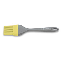 PINCEL SILICONA AMARILLO PASTEL 3 CLAVELES 22CM