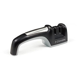 AFILADOR CUCHILLOS 20CM BASE ANTIDESLIZANTE 3CLAVE