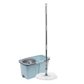 SET MOPA + 2 BALDES 5L C/CENTRIFUGADO ACERO