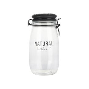 RECIPIENTE VIDRIO 1.5L T/CERAMICA BLANEGRONCA NATURAL