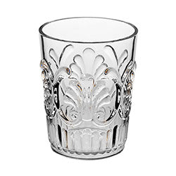 VASO 355ML D8/H10CM FLOR ACRILICO