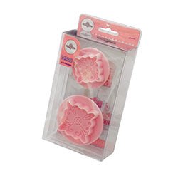 SET 2 PIEZAS SELLOS P/ ESTAMPAR GALLETAS FORMAS CUADRAD