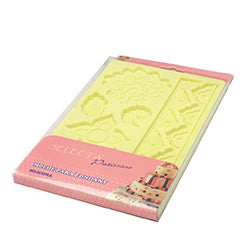 MOLDE SILICONA PARA FONDANT 23X13 CM FLORES