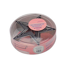 SET X8 PZAS CORTANTE P/GALLETA METAL FORMA ESTRELLA