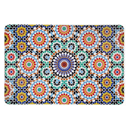 INDIVIDUAL 30X45 CM INDIAN FLOWER MATERIAL PP
