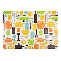 INDIVIDUAL KITCHEN STYLE MATERIAL PP.  30X45 CM
