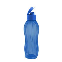 CARAMAÑOLA PLASTICA CON TAPON 600ML AZUL