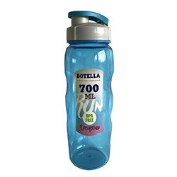 CARAMAÑOLA PLASTICA DEPORTIVA 700ML AZUL