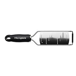RALLADOR HOJA LARGA 30X7X3CM NEGRO GOURMET MICROPLANE