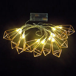 GUIA LED X20 FORMA GEOMETRICA METAL H8X4