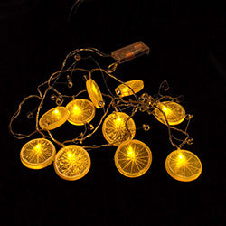 GUIA LED X10 LIMONES Y PERLAS