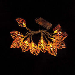 GUIA LED X10 HOJAS METAL COBRE