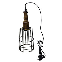 LAMPARA MESA VINTAGE  INDUSTRIAL   D13X30 CM