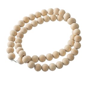 PERLAS MADERA DECORATIVAS 2,5x63CM