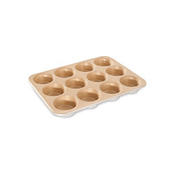 MOLDE 12 CUPCAKES ANTIADHERENTE D6XH3CM NORDIC WARE