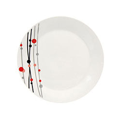 PLATO POSTRE 18 CM DECO LINEAS