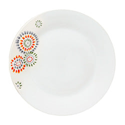 PLATO POSTRE 18 CM CIRCULOS DE COLORES