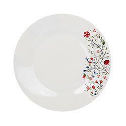 PLATO LLANO 23CM FLORES CHIQUITAS