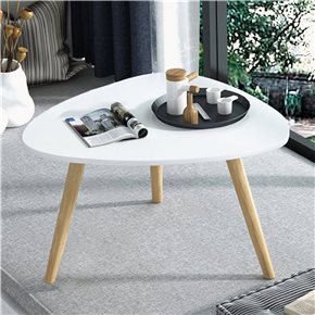 MESA CENTRICA TRIANG  BAMBOO C/BLANCO 99X70X46CM
