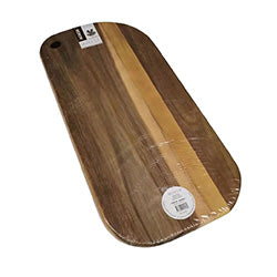 TABLA OVAL 39x19x1.5CM MADERA ACACIA