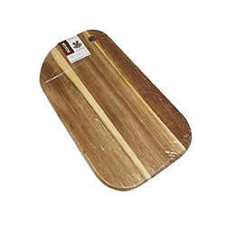 TABLA OVAL 28.5x16x1.5CM MADERA ACACIA