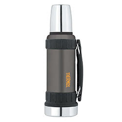 TERMO WORK ACERO INOXIDABLE GUN METAL 1.2L THERMOS