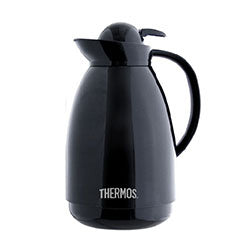 JARRA TERMICA PATIO 1.0L NEGRO 15X18X27CM THERMOS