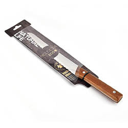 CUCHILLO P/ PAN 20.3CM MANGO MADERA C/ FUNDA PVC