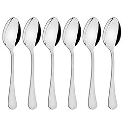 SET 6 CUCHARAS DE MESA ACERO 20CM