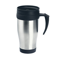 MUG TERMICO 450ML ACERO/PLASTICO