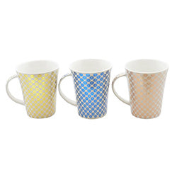 MUG SURTIDO DISEÑO FLORES COLORES 350ML