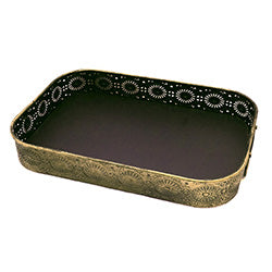 BANDEJA C/ ASAS MORROCO. 40X28X5CM