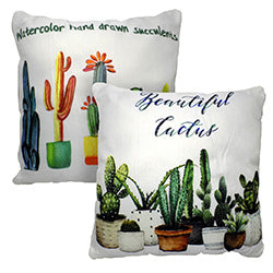 ALMOHADON 400G DISEÑO CACTUS. 43X43CM