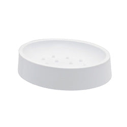 JABONERA 13X9X3CM PLASTICO BLANCO