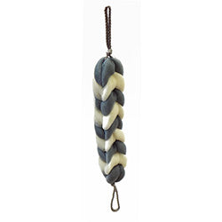 ESPONJA DE DUCHA TRENZA 80G COLORES SURTIDOS