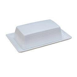 MANTEQUERA 20X13CM CERAMICA BLANCO