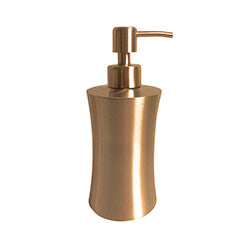 DISPENSADOR DE JABON ACERO 350ML COBRE