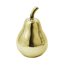 PERA DECORATIVA D7/H12CM DORADO