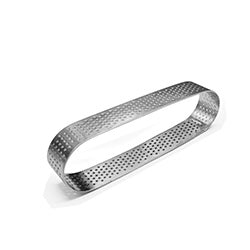 MOLDE OVAL ACERO 12x3.5x2CM ESPESOR 1MM