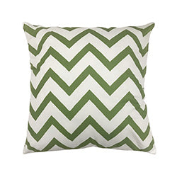 ALMOHADON 40x40CM 380G ZIGZAG VERDE