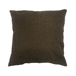 ALMOHADON LINO  380G MARRON. 40x40CM