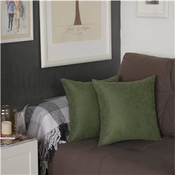 ALMOHADON LINO 40x40CM 380G VERDE