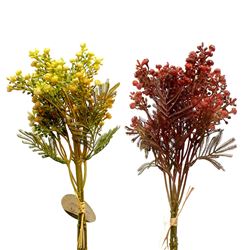 RAMO FLORES ARTIFICIALES VARIOS COLORES.  65CM