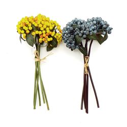 RAMO FLOR DE ESCARAMUJO 30CM VARIOS COLORES
