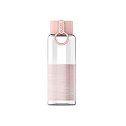 BOTELLA VIDRIO 350ML "LUCKY" ROSA