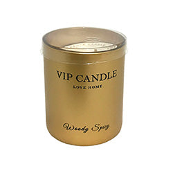VELA AROMATICA 7X8CM AROMA MADERA