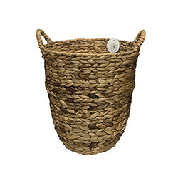 CESTO TEJIDO TRENZA 30X21CM NATURAL