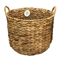 CESTO TEJIDO 41X30CM TRENZA NATURAL