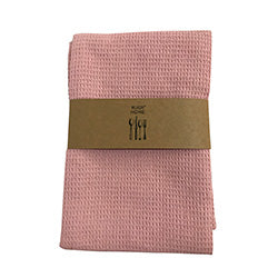 PAÑO DE COCINA  85G ALGODÓN ROSA. 45X65CM