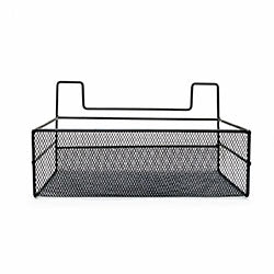 ORGANIZADOR COLGANTE ACERO 26x13.5x13.5CM NEGRO